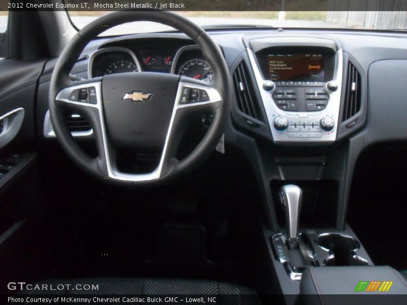 Mocha Steel Metallic / Jet Black 2012 Chevrolet Equinox LT