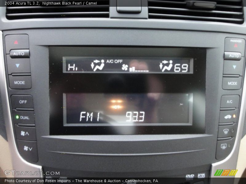 Nighthawk Black Pearl / Camel 2004 Acura TL 3.2