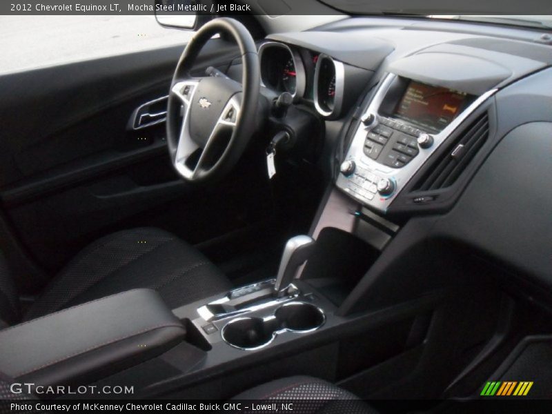Mocha Steel Metallic / Jet Black 2012 Chevrolet Equinox LT