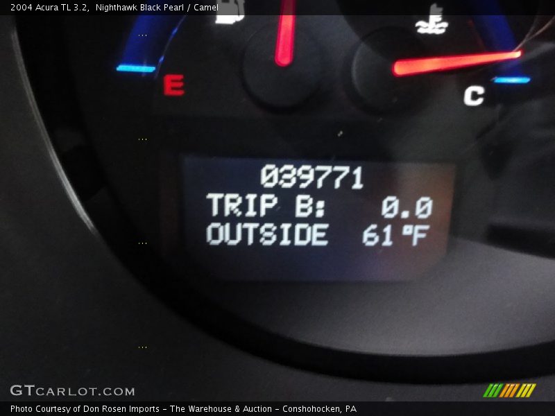 Nighthawk Black Pearl / Camel 2004 Acura TL 3.2