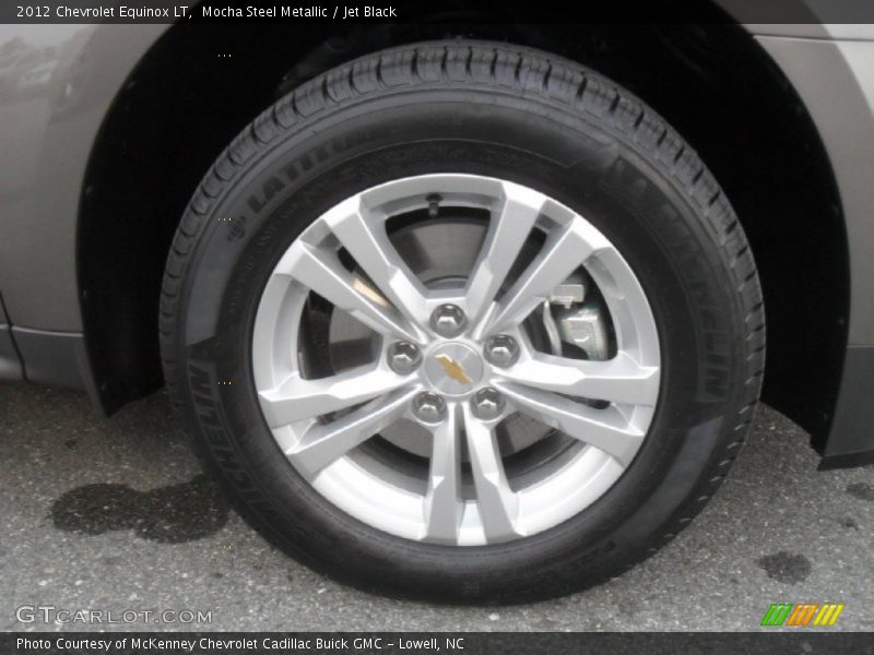 Mocha Steel Metallic / Jet Black 2012 Chevrolet Equinox LT