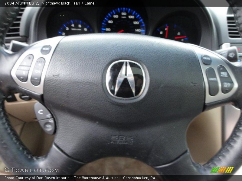 Nighthawk Black Pearl / Camel 2004 Acura TL 3.2
