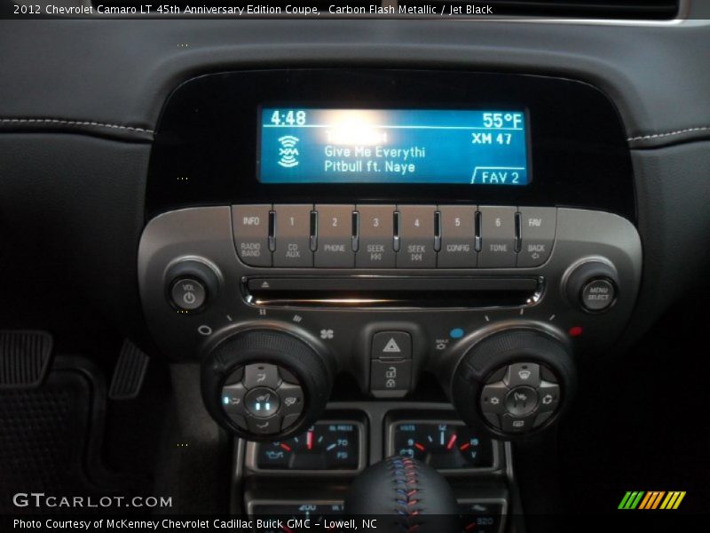 Audio System of 2012 Camaro LT 45th Anniversary Edition Coupe