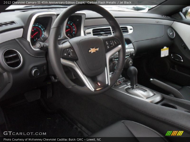 Jet Black Interior - 2012 Camaro SS 45th Anniversary Edition Coupe 