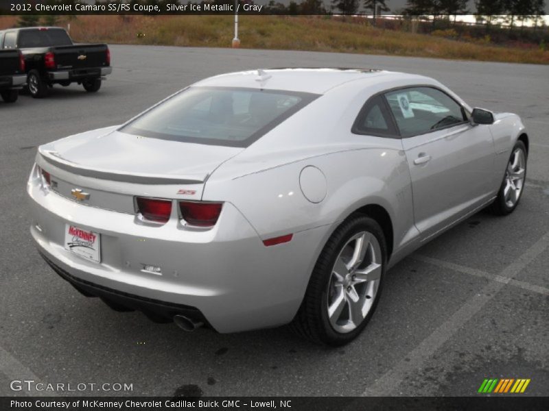 Silver Ice Metallic / Gray 2012 Chevrolet Camaro SS/RS Coupe