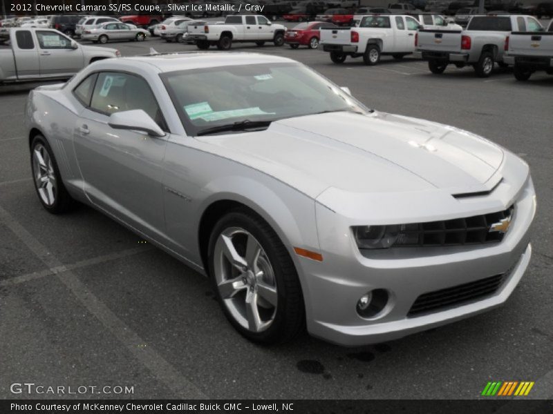 Silver Ice Metallic / Gray 2012 Chevrolet Camaro SS/RS Coupe