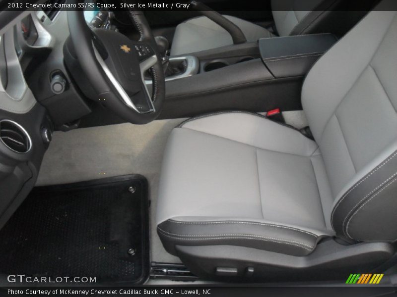  2012 Camaro SS/RS Coupe Gray Interior