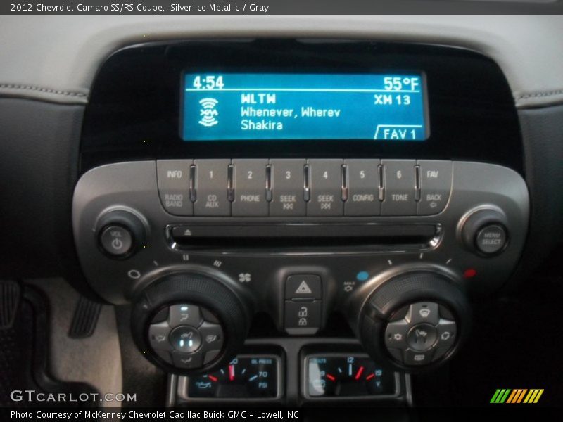 Silver Ice Metallic / Gray 2012 Chevrolet Camaro SS/RS Coupe
