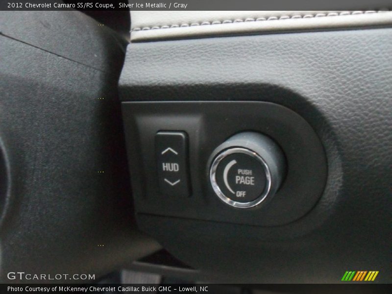 Silver Ice Metallic / Gray 2012 Chevrolet Camaro SS/RS Coupe