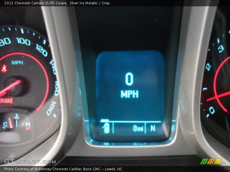 Silver Ice Metallic / Gray 2012 Chevrolet Camaro SS/RS Coupe