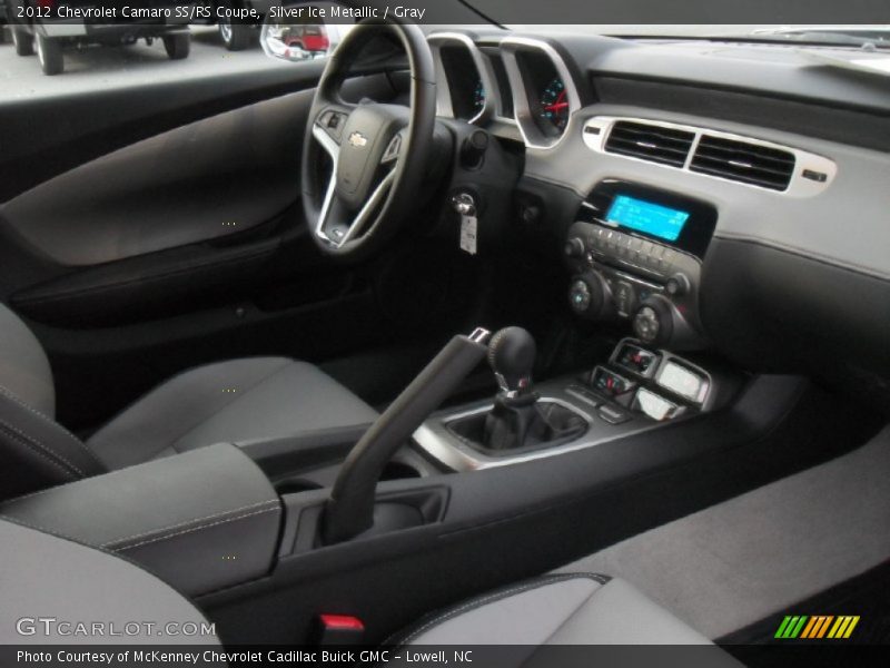 Silver Ice Metallic / Gray 2012 Chevrolet Camaro SS/RS Coupe