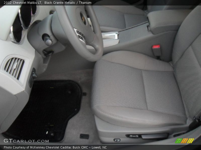 Black Granite Metallic / Titanium 2012 Chevrolet Malibu LT