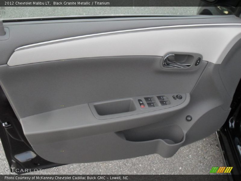 Black Granite Metallic / Titanium 2012 Chevrolet Malibu LT