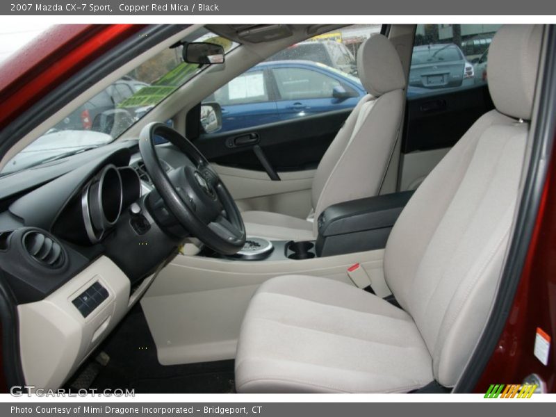Copper Red Mica / Black 2007 Mazda CX-7 Sport