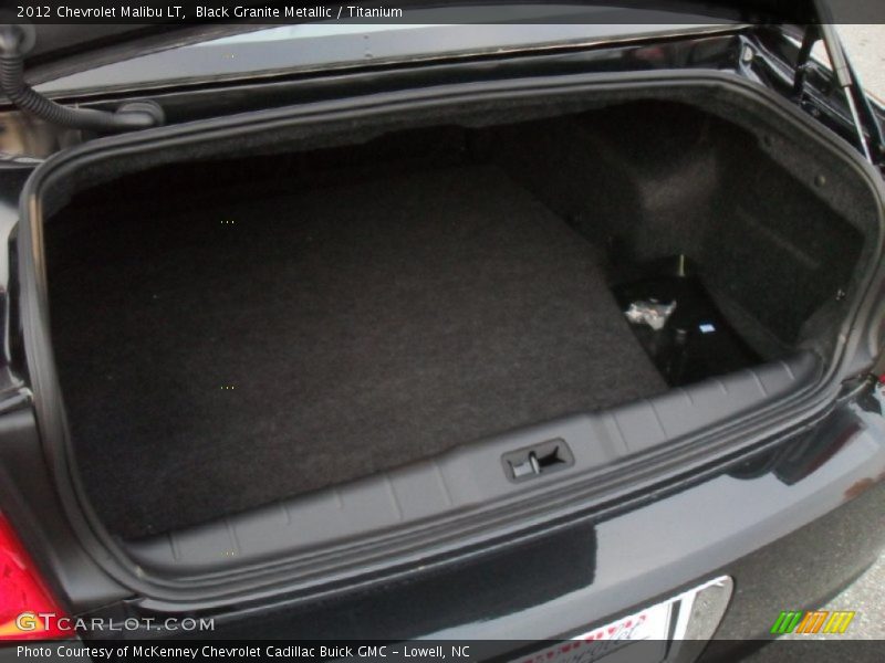 Black Granite Metallic / Titanium 2012 Chevrolet Malibu LT