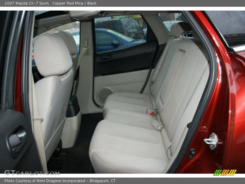 Copper Red Mica / Black 2007 Mazda CX-7 Sport