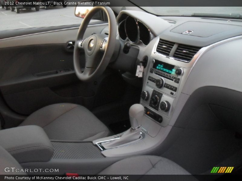 Black Granite Metallic / Titanium 2012 Chevrolet Malibu LT