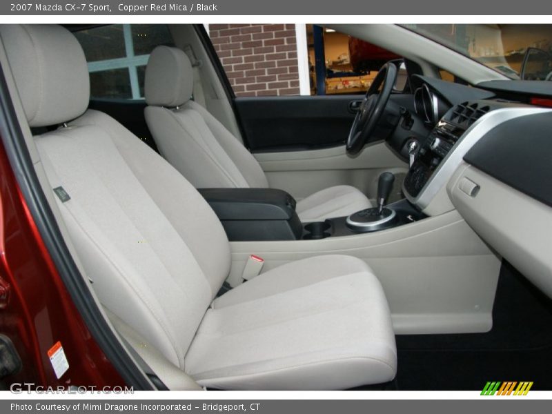 Copper Red Mica / Black 2007 Mazda CX-7 Sport