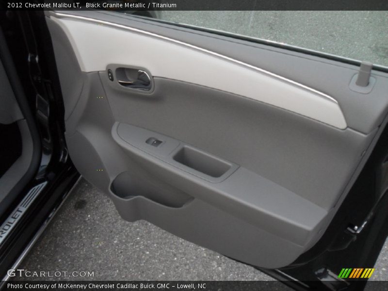 Black Granite Metallic / Titanium 2012 Chevrolet Malibu LT
