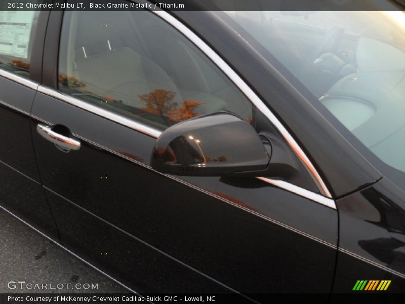 Black Granite Metallic / Titanium 2012 Chevrolet Malibu LT