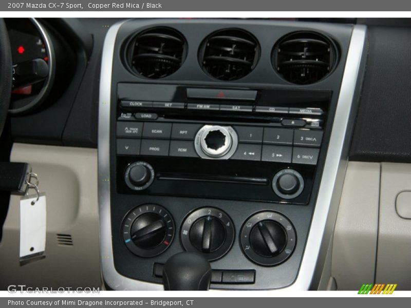 Copper Red Mica / Black 2007 Mazda CX-7 Sport