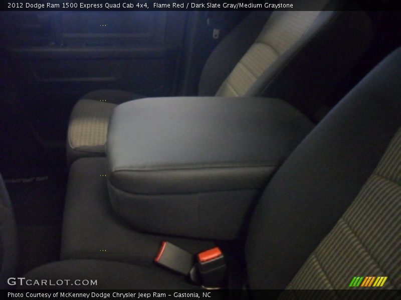 Flame Red / Dark Slate Gray/Medium Graystone 2012 Dodge Ram 1500 Express Quad Cab 4x4