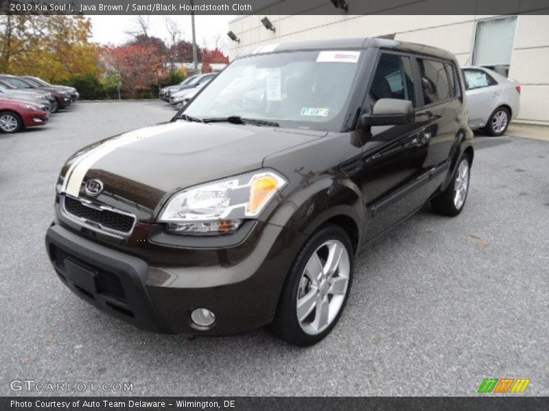 Java Brown / Sand/Black Houndstooth Cloth 2010 Kia Soul !