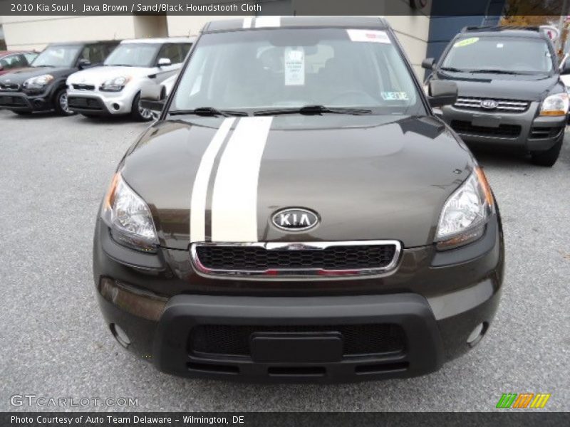 Java Brown / Sand/Black Houndstooth Cloth 2010 Kia Soul !