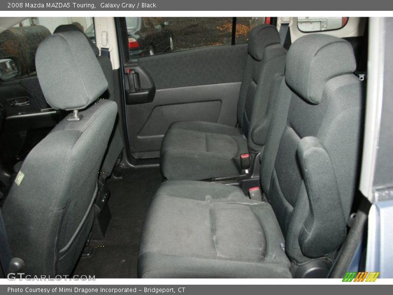 Galaxy Gray / Black 2008 Mazda MAZDA5 Touring