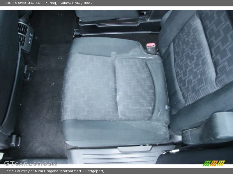 Galaxy Gray / Black 2008 Mazda MAZDA5 Touring