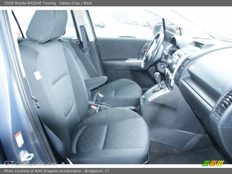 Galaxy Gray / Black 2008 Mazda MAZDA5 Touring