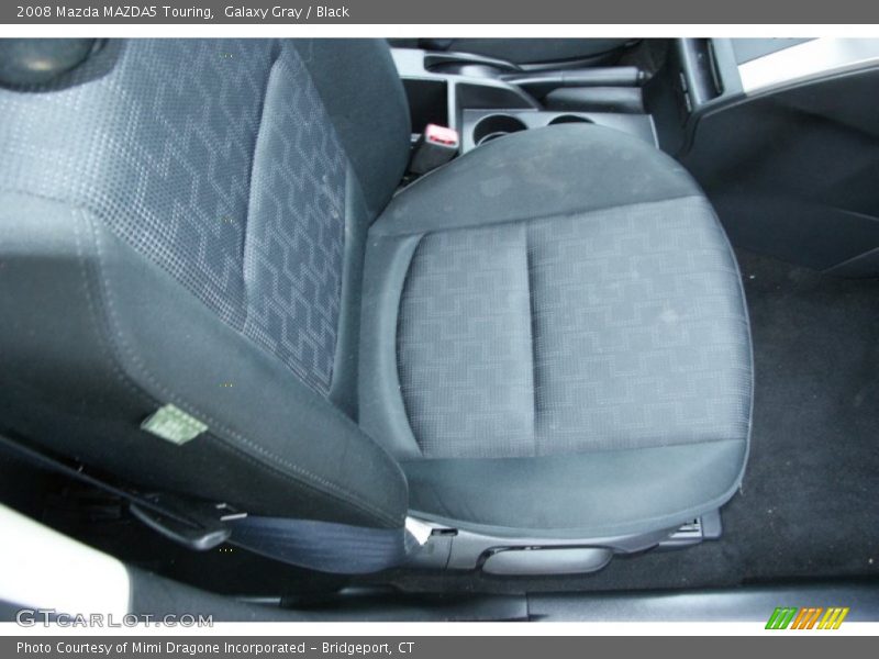 Galaxy Gray / Black 2008 Mazda MAZDA5 Touring