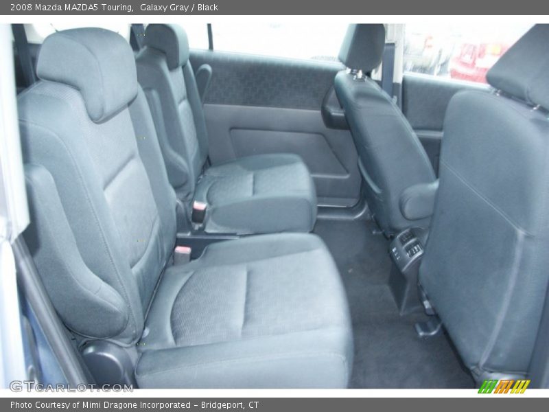 Galaxy Gray / Black 2008 Mazda MAZDA5 Touring