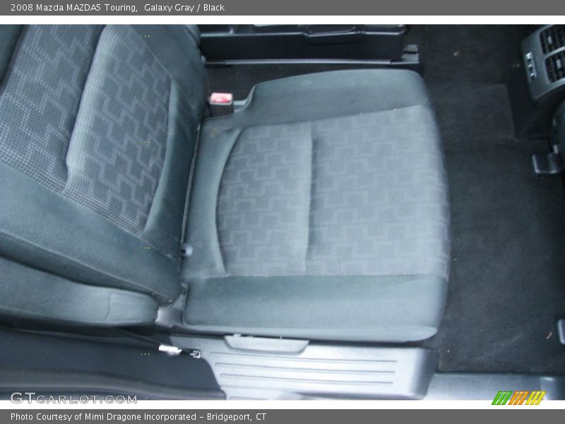 Galaxy Gray / Black 2008 Mazda MAZDA5 Touring