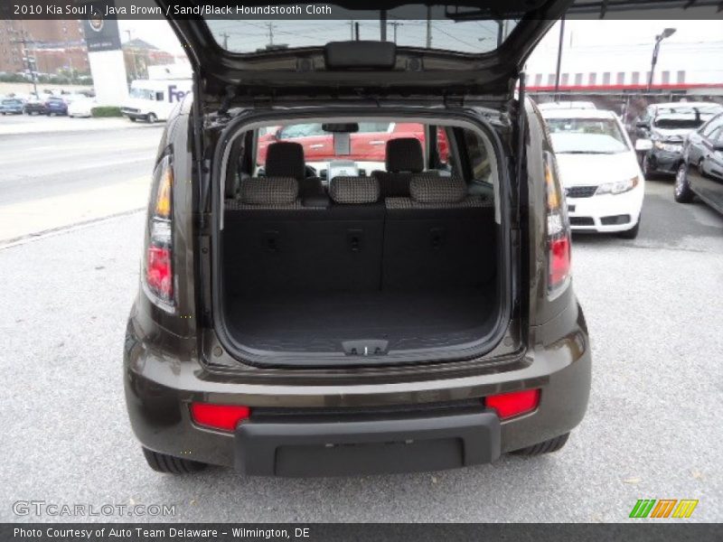 Java Brown / Sand/Black Houndstooth Cloth 2010 Kia Soul !