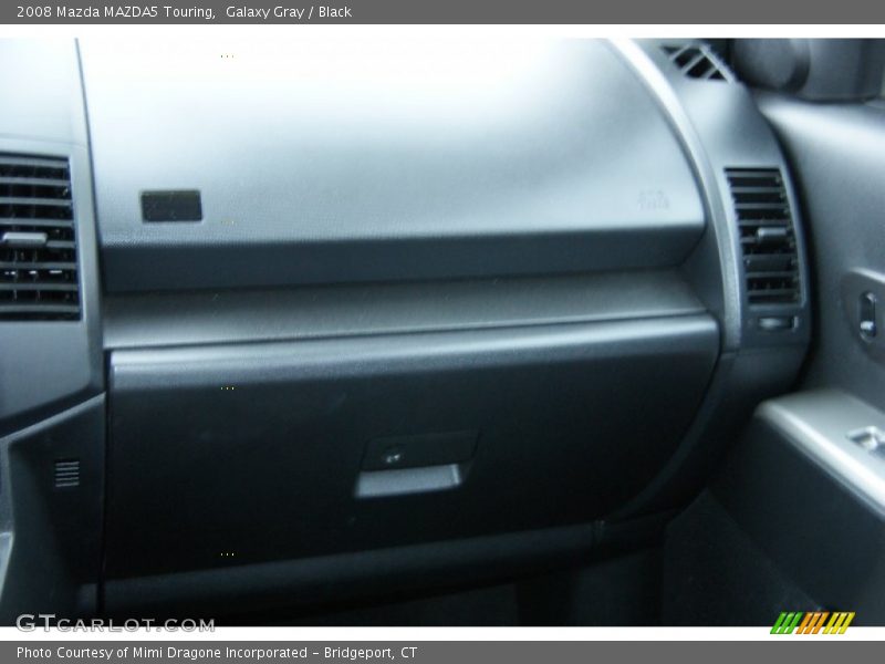 Galaxy Gray / Black 2008 Mazda MAZDA5 Touring