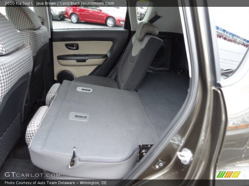 Java Brown / Sand/Black Houndstooth Cloth 2010 Kia Soul !