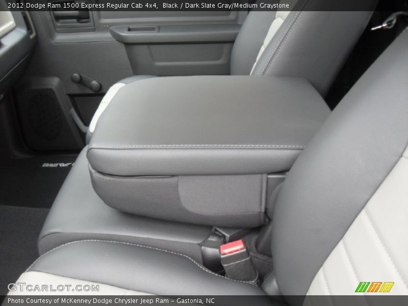 Black / Dark Slate Gray/Medium Graystone 2012 Dodge Ram 1500 Express Regular Cab 4x4