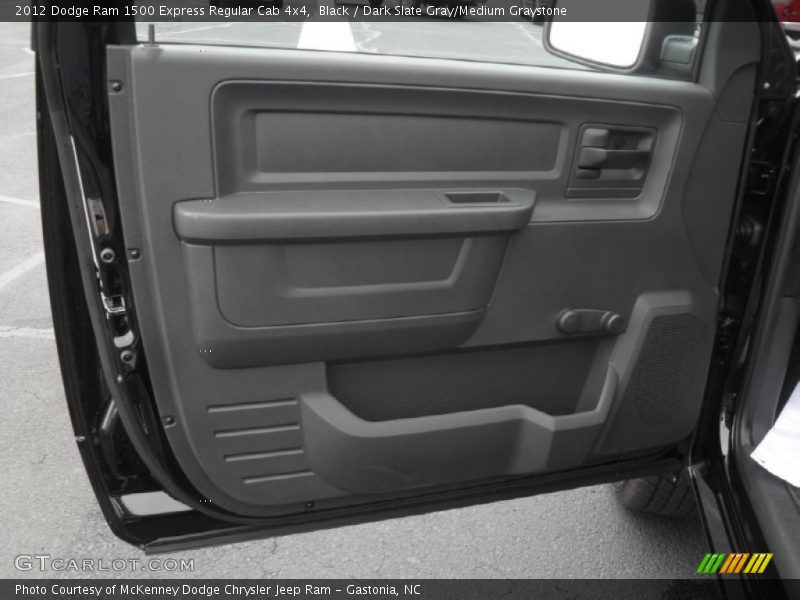 Black / Dark Slate Gray/Medium Graystone 2012 Dodge Ram 1500 Express Regular Cab 4x4