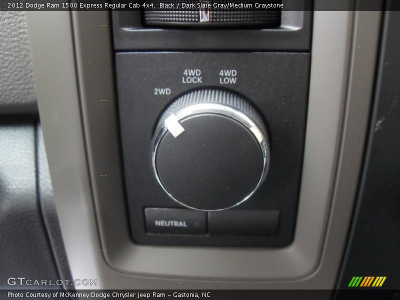 4x4 controls - 2012 Dodge Ram 1500 Express Regular Cab 4x4