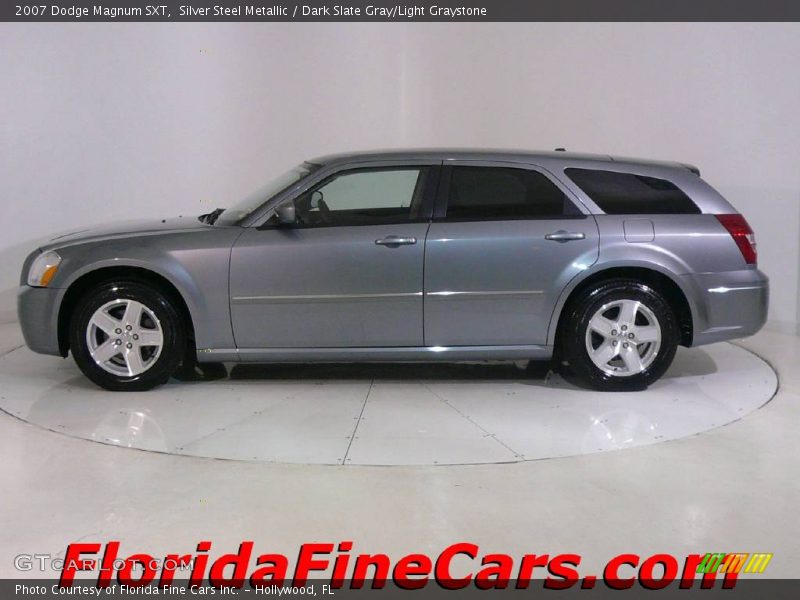 Silver Steel Metallic / Dark Slate Gray/Light Graystone 2007 Dodge Magnum SXT