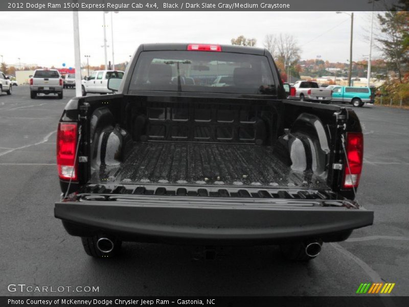 Black / Dark Slate Gray/Medium Graystone 2012 Dodge Ram 1500 Express Regular Cab 4x4