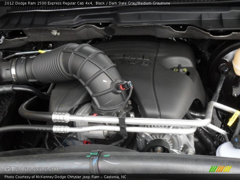 Black / Dark Slate Gray/Medium Graystone 2012 Dodge Ram 1500 Express Regular Cab 4x4