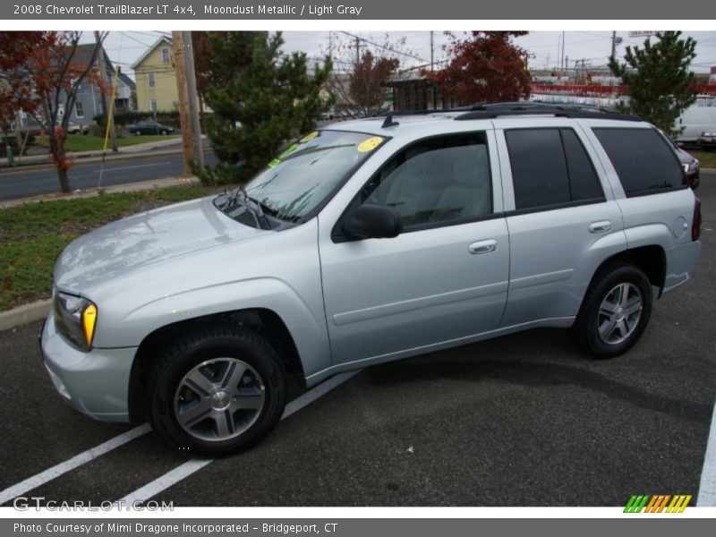 Moondust Metallic / Light Gray 2008 Chevrolet TrailBlazer LT 4x4