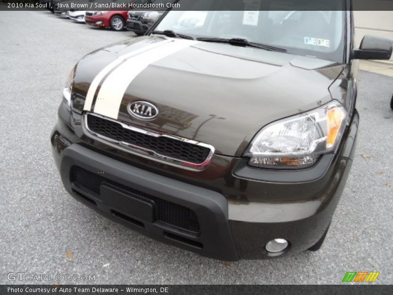 Java Brown / Sand/Black Houndstooth Cloth 2010 Kia Soul !