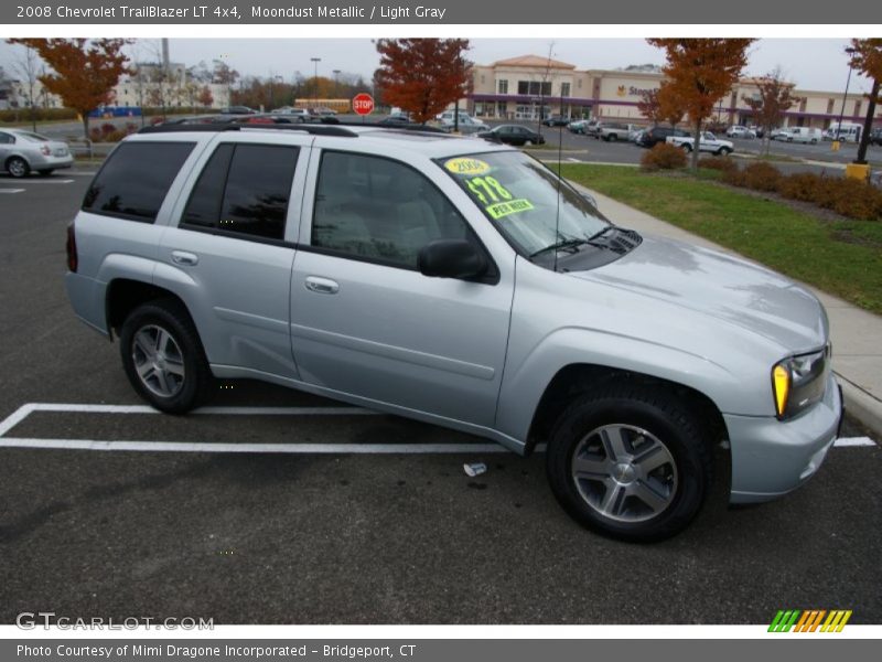 Moondust Metallic / Light Gray 2008 Chevrolet TrailBlazer LT 4x4