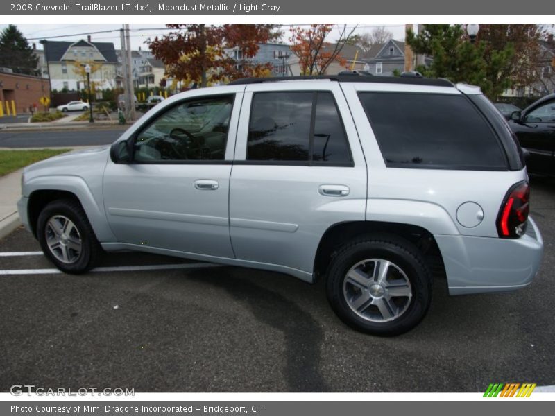 Moondust Metallic / Light Gray 2008 Chevrolet TrailBlazer LT 4x4