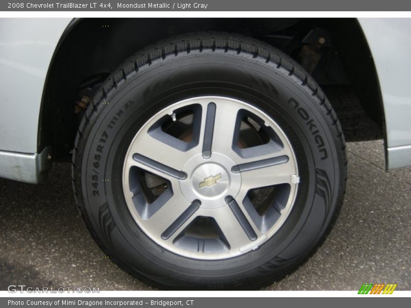 Moondust Metallic / Light Gray 2008 Chevrolet TrailBlazer LT 4x4