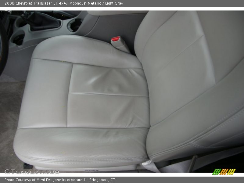Moondust Metallic / Light Gray 2008 Chevrolet TrailBlazer LT 4x4