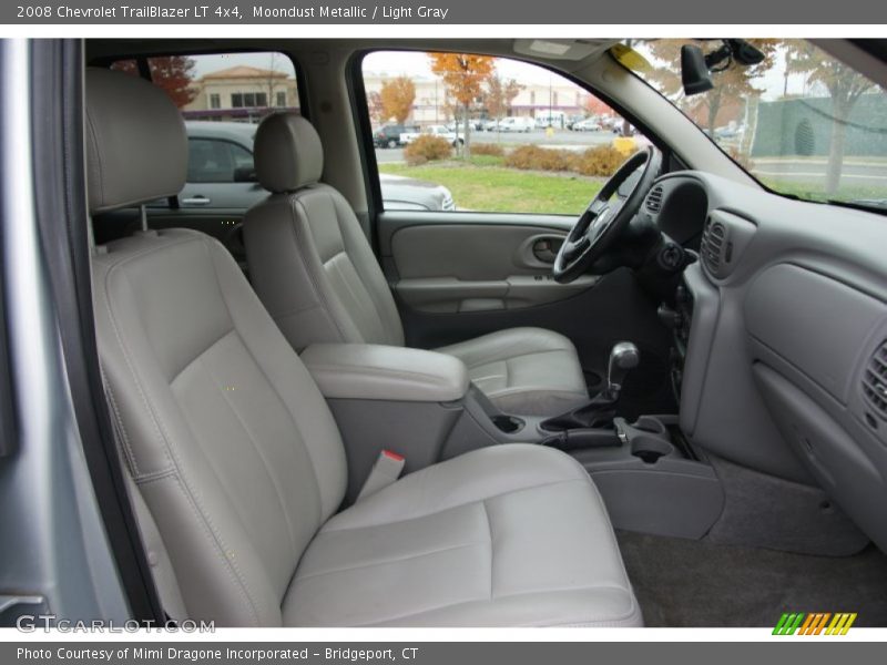 Moondust Metallic / Light Gray 2008 Chevrolet TrailBlazer LT 4x4